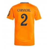 Real Madrid Daniel Carvajal #2 Bortedrakt 2024-25 Kortermet